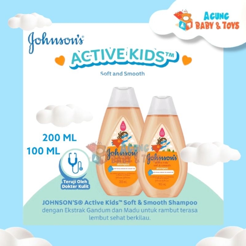 Johnson's active kids soft & smooth shampoo