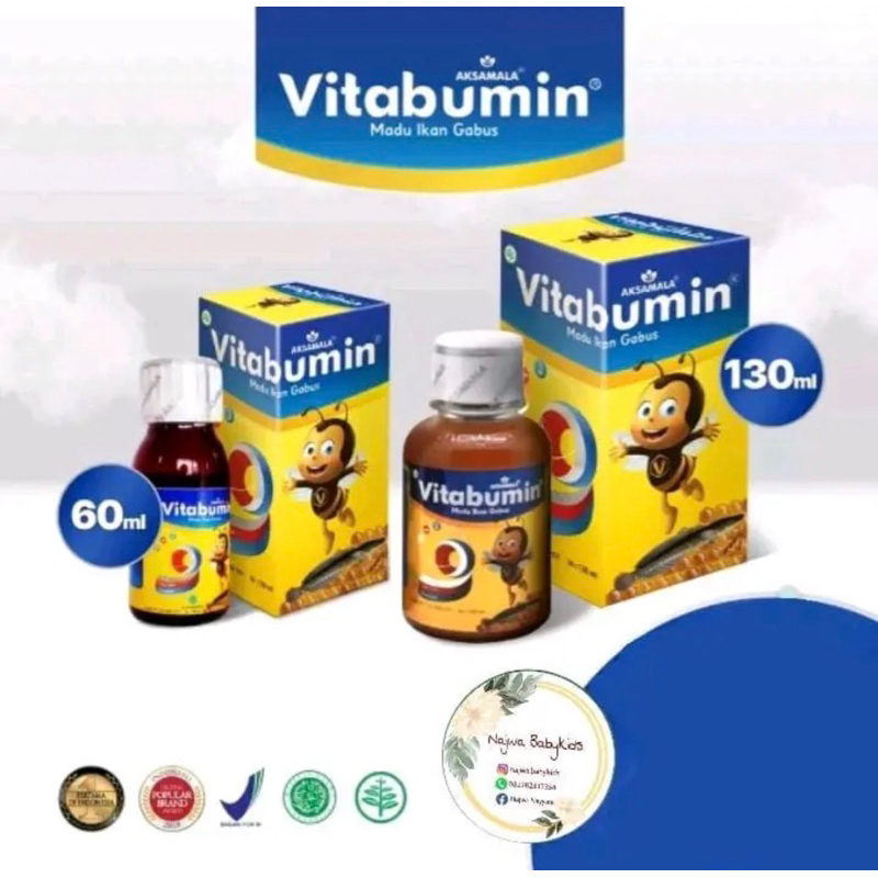 Vitabumin madu anak 60ml & 130ml