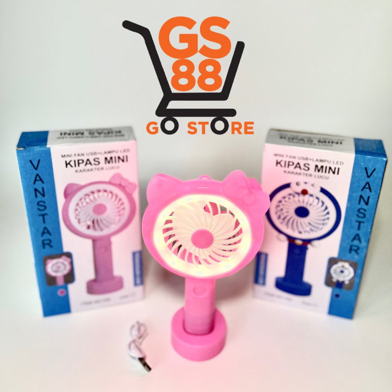 KIPAS LAMPU LED CHARGING