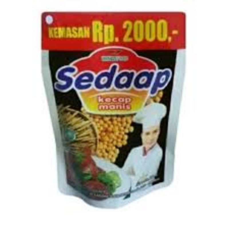 2 Saschet Kecap Sedaap