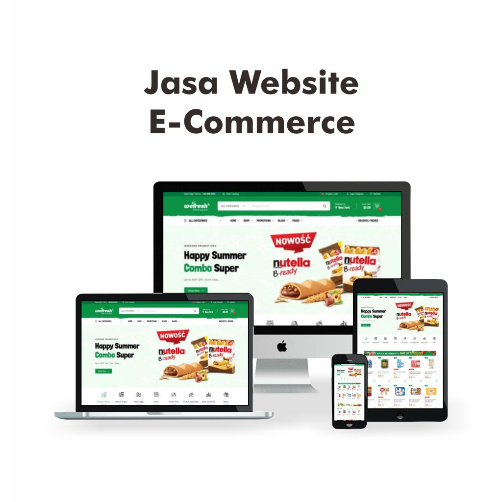 Paket Website E-Commerce