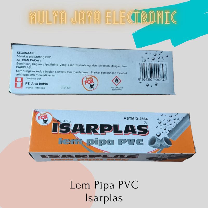 Isarplas Lem Pipa Pvc