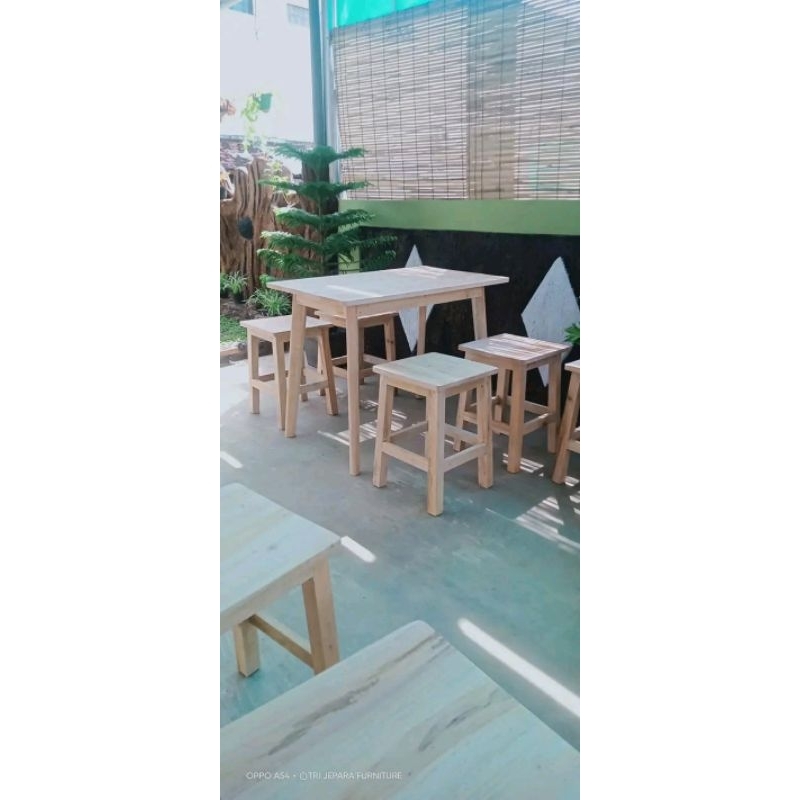 kursi cafe set meja