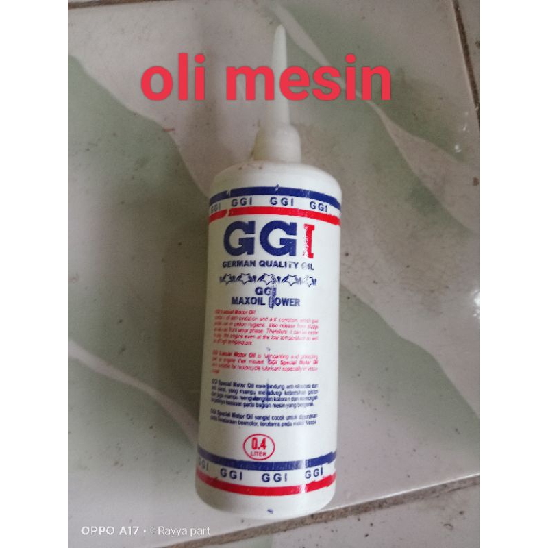 oli mesin vespa