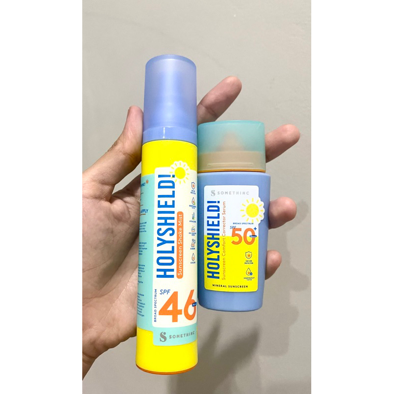 somethinc sunscreen spf 50 dan mist