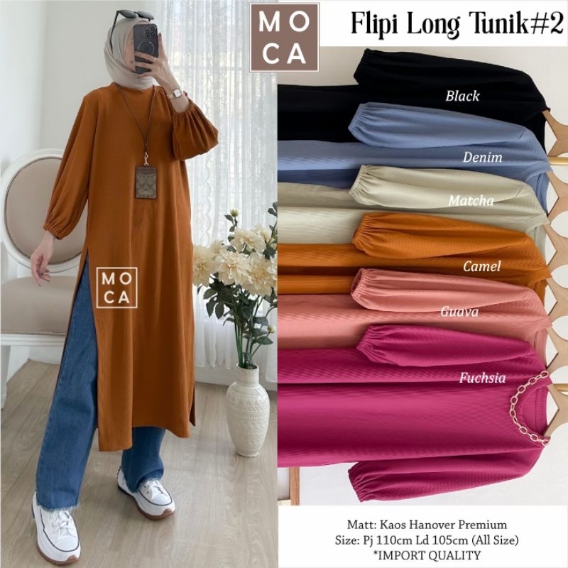 Flipi Long Tunik by MOCA
