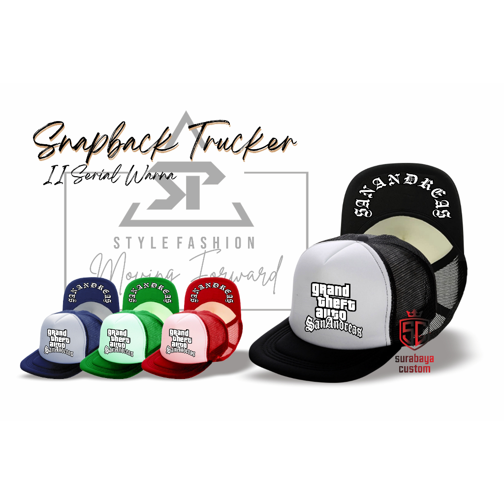 snapback truker gta san andreas premium high quality