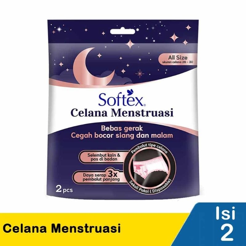 Softex Celana Menstruasi 2'S (All Size 26-30)