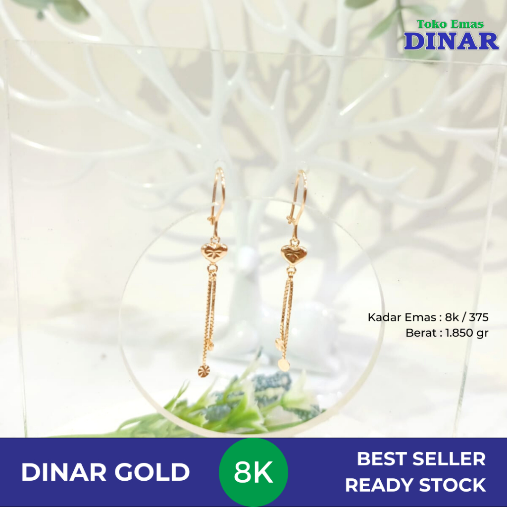 ANTING MODEL SLEP - EMAS MUDA - KADAR 8K/375