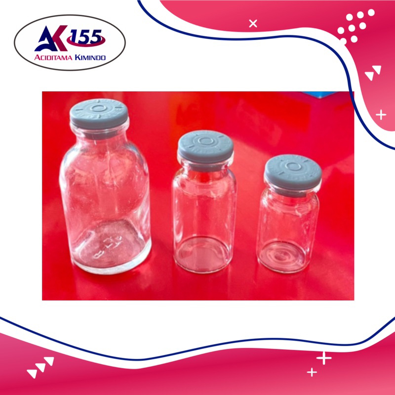 BOTOL VIAL 20ml, 10ml, 5ml