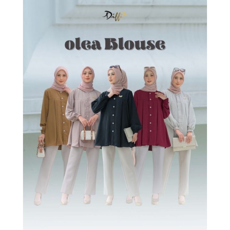 OLEA BLOUSE BY DIFFI | READY STOCK