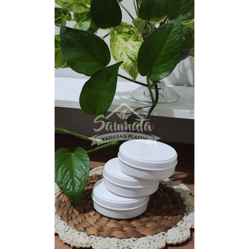 Pot lulur 100gram pomade putih