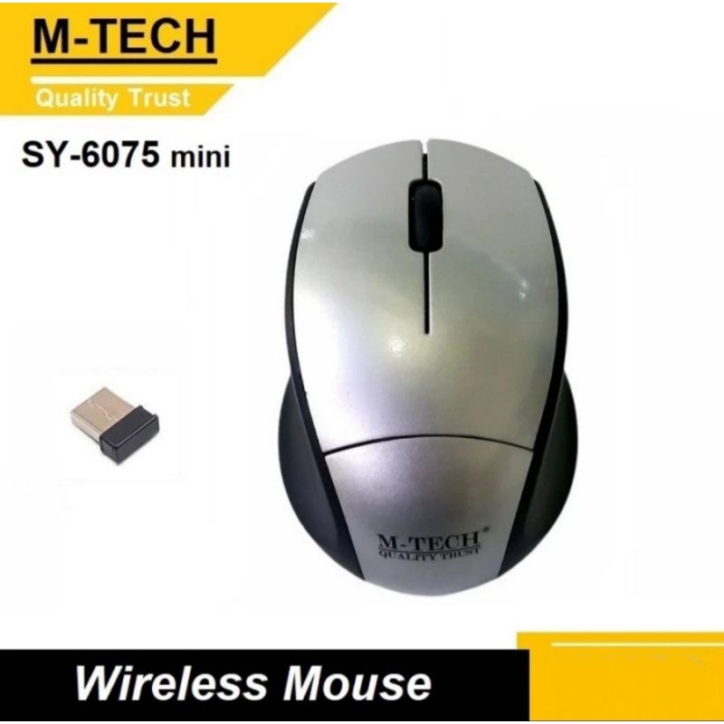 Mouse Wireless M-Tech 6075 Mini