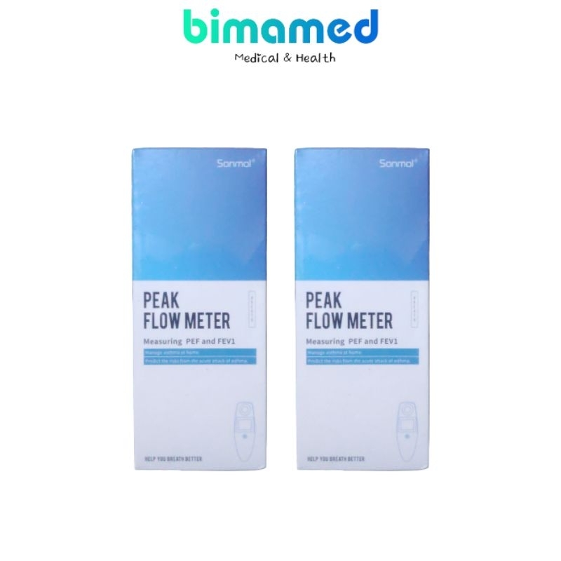 Peak Flow Meter Sonmol / Digital Spirometer Peak Meter Untuk Asthma