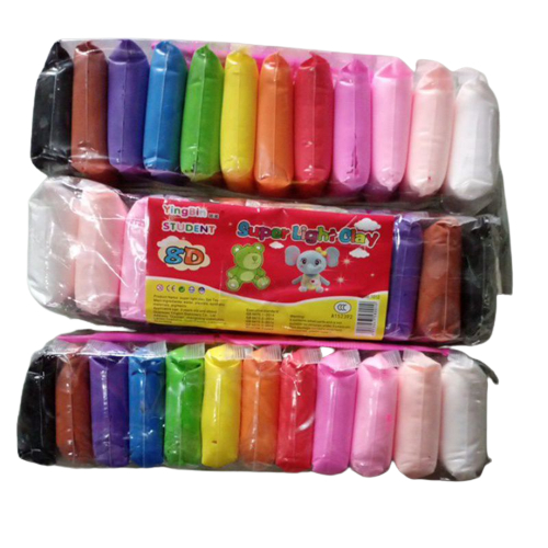 MAINAN ANAK SUPER LIGHT CLAY
