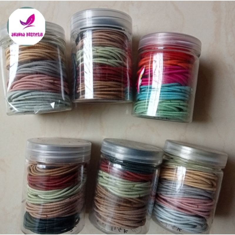 KARET RAMBUT ELASTIS TABUNG
