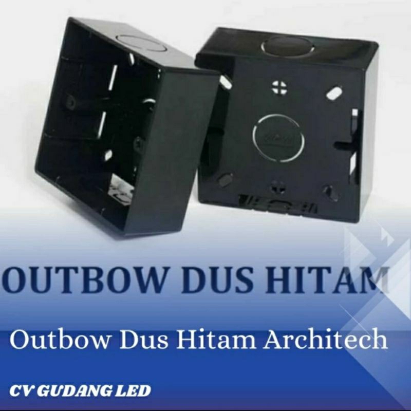 OutBow Dus / OB Dus Tebal Hitam Architech