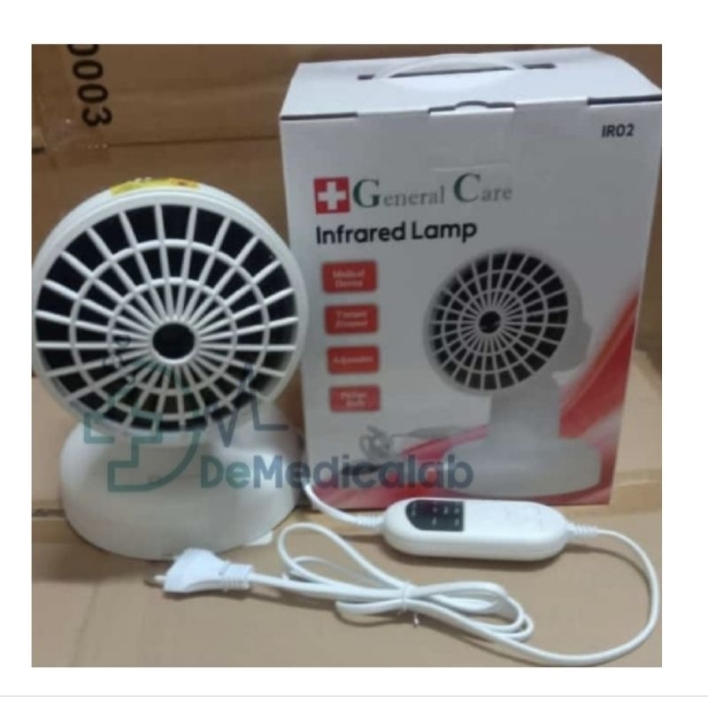 Lampu Terapi Infrared General Care Bohlam Philips Timer Inframerah
