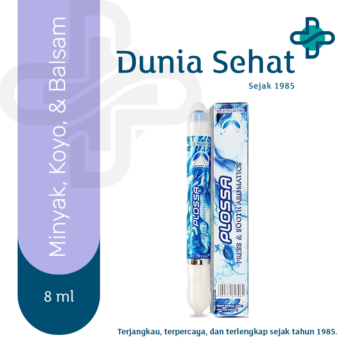 Plossa Inhaler & Roll On Blue Mountain 8 ml