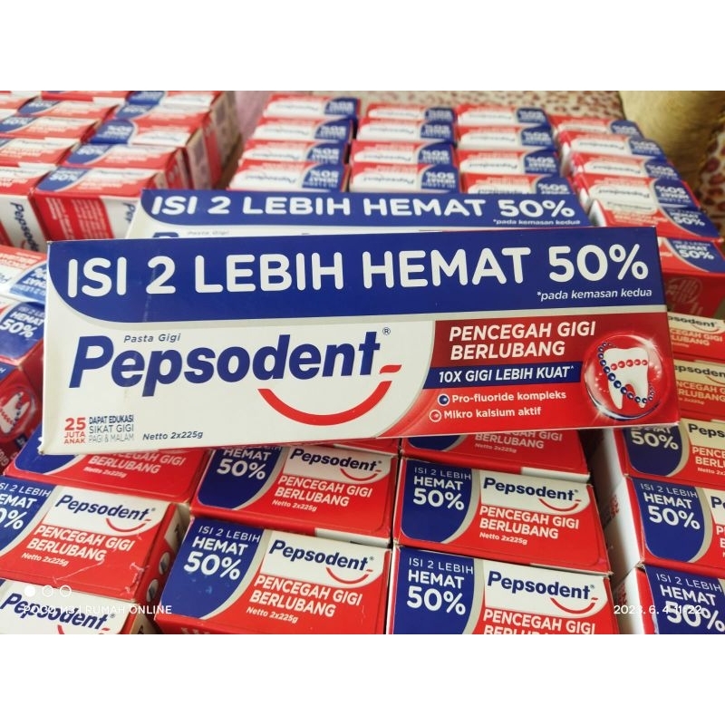 Pepsodent 225gr dapat 2
