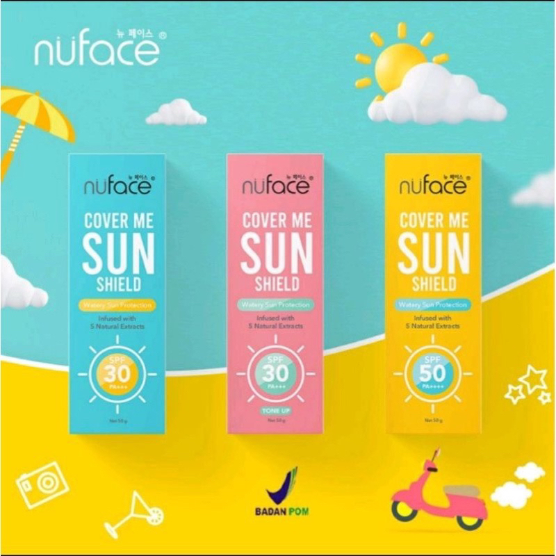 READY STOK NU FACE SUN SCREEN