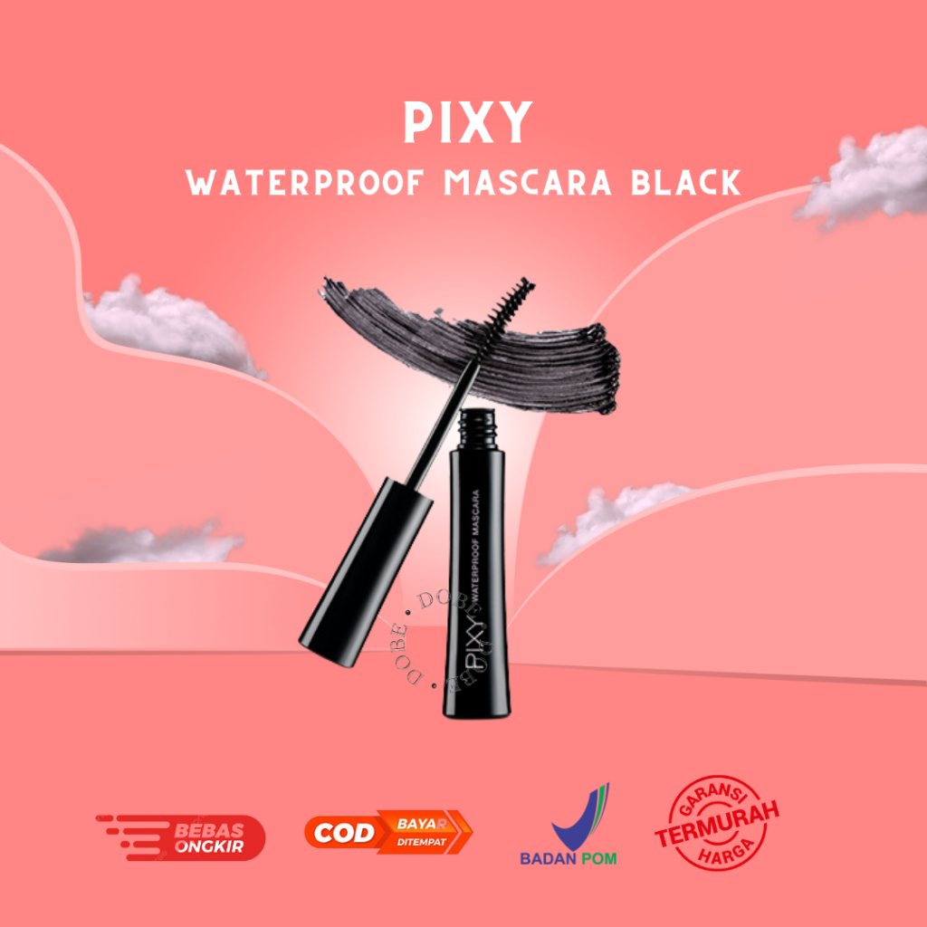 PIXY Waterproof Mascara Black - 7ml