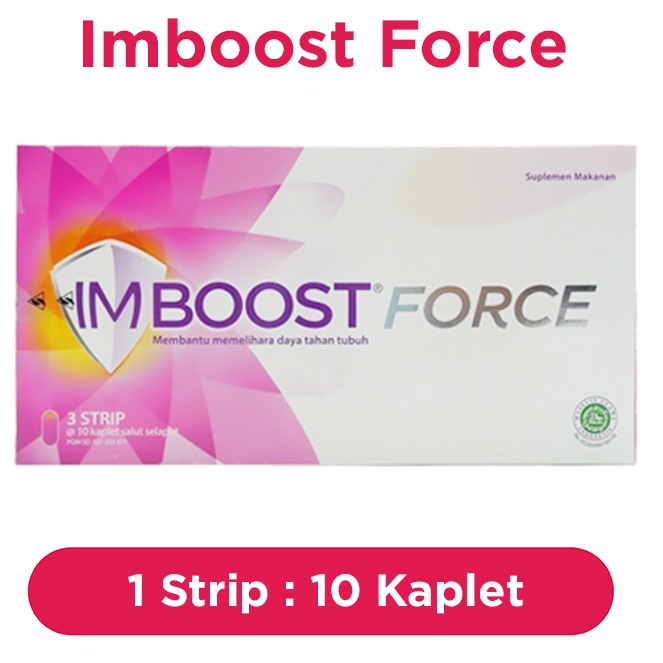 Imboost Force 1 Strip Isi 10 Kaplet