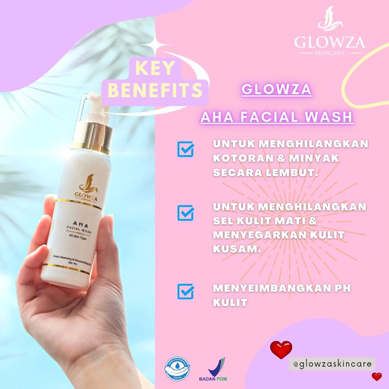 facial wash GLOWZA