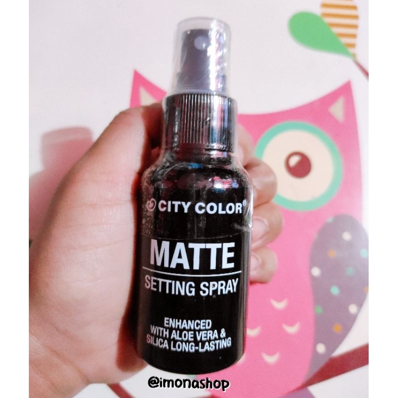 CITY COLOR MATTE SETTING SPRAY