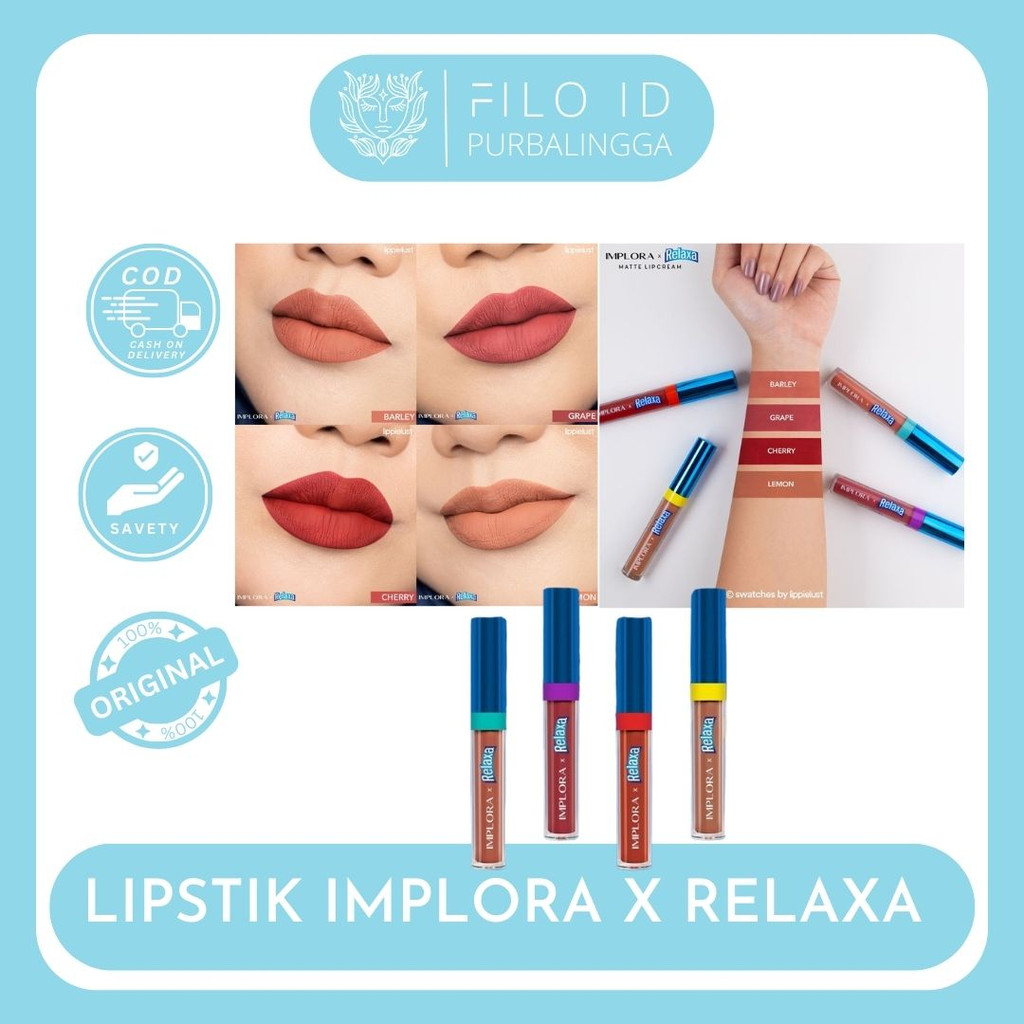 IMPLORA X RELAXA Matte Lipcream