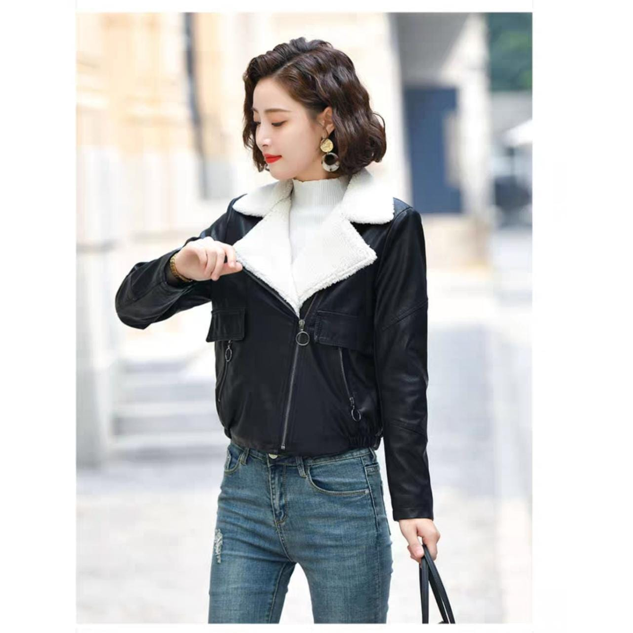 9817 JACKET LEATHER VITHA SUPER PREMIUM BUSUI