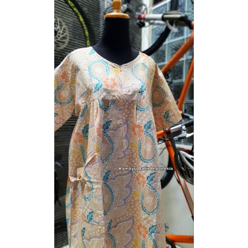 Daster Batik Cap Dress Batik 54