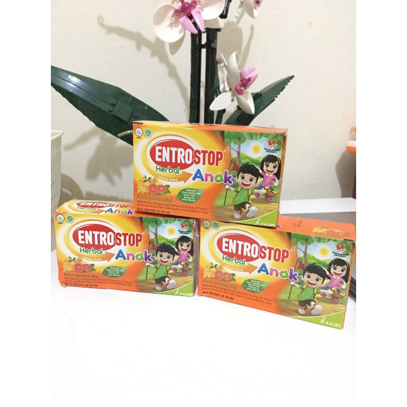 Entrostop Herbal Anak 10ml/Sachet.