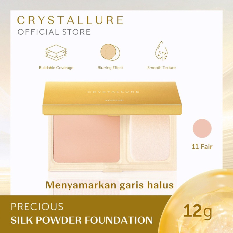 Bedak Wardah Crystallure