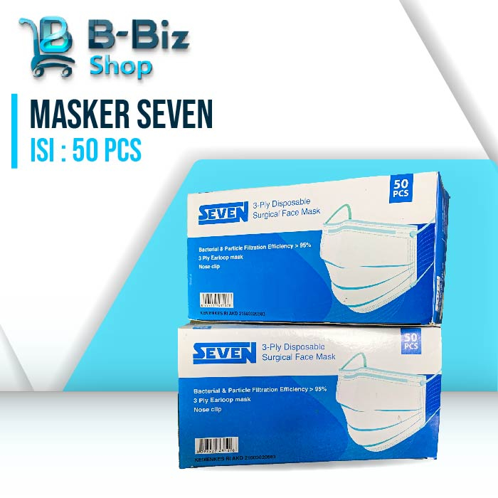 Seven Masker Medis 3 Ply