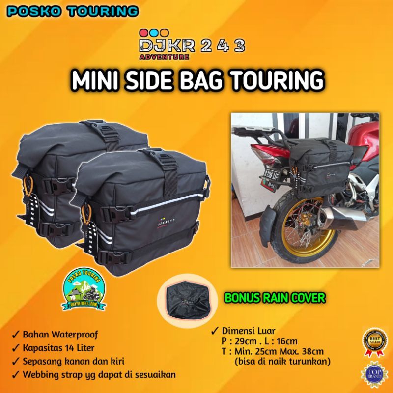 Mini Sidebag Waterproof Touring Universal 14L