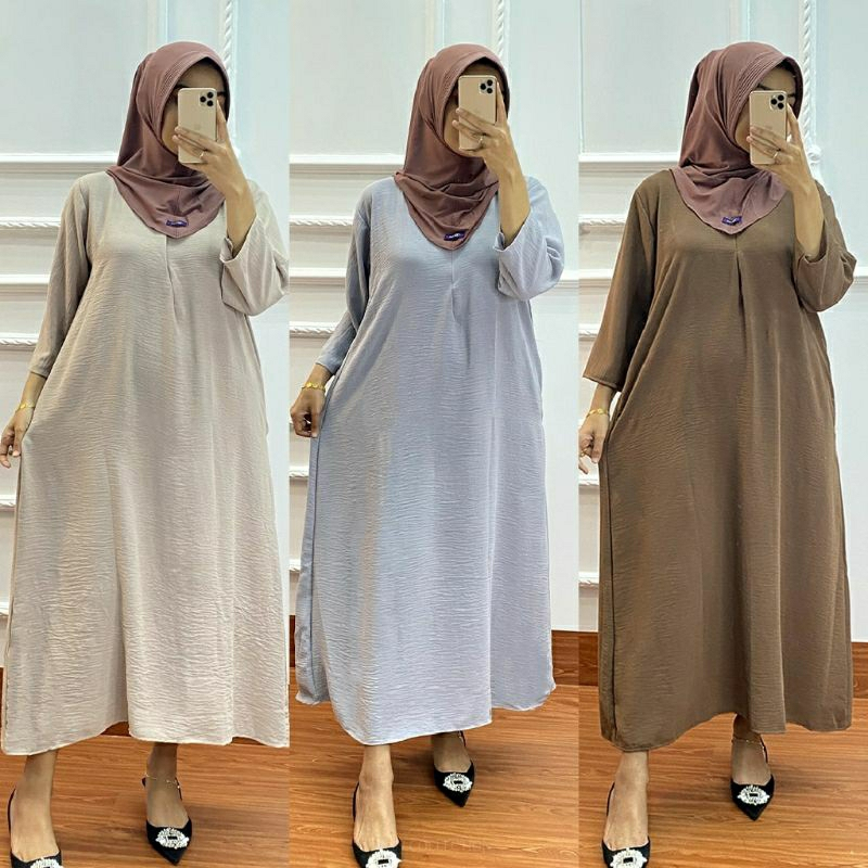 BASIC GAMIS KRINGKEL RESLETING BUSUI BUMIL