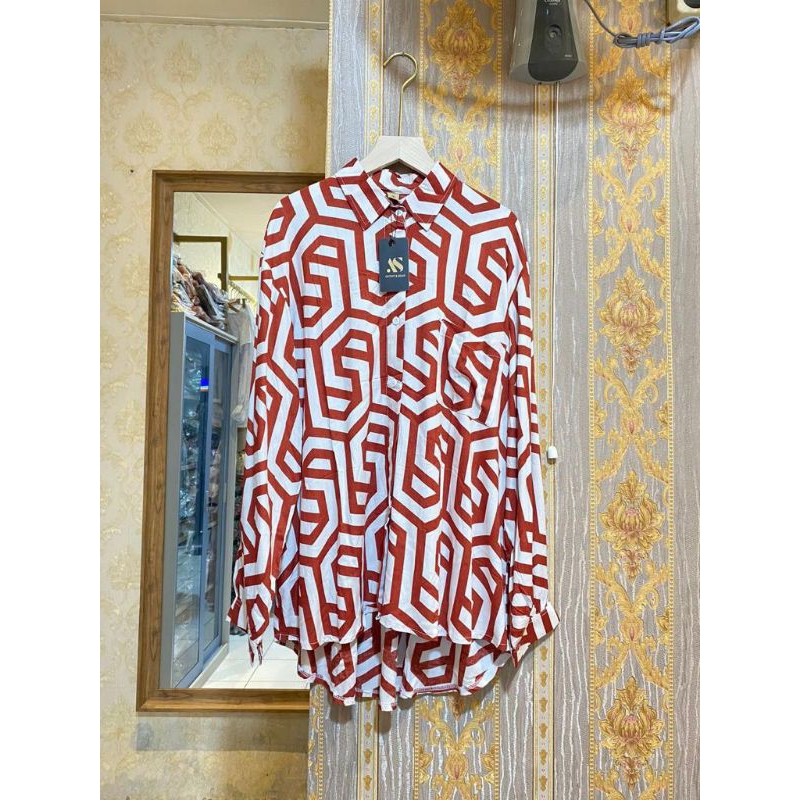 kemeja oversize