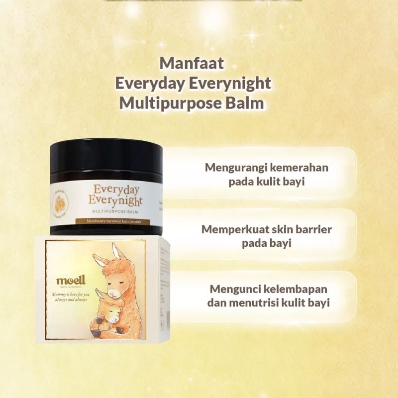 moell every day every night |multipurpose balm|