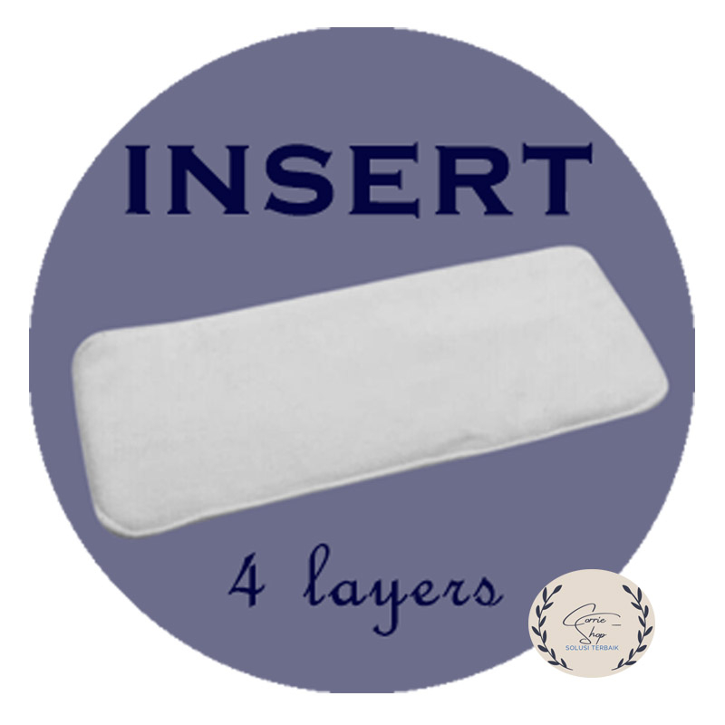 Insert Clodi Lansia Full Microfiber 4 Layer