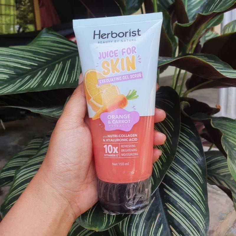 herborist exfoliating gell scrub 150ml