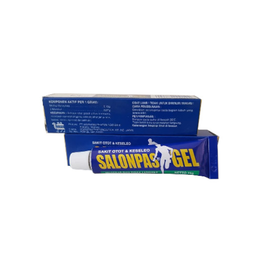salonpas gel 15gr dan 30gr
