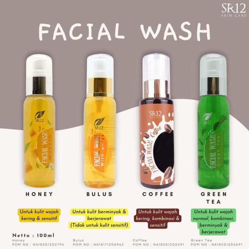 facial wash SR12