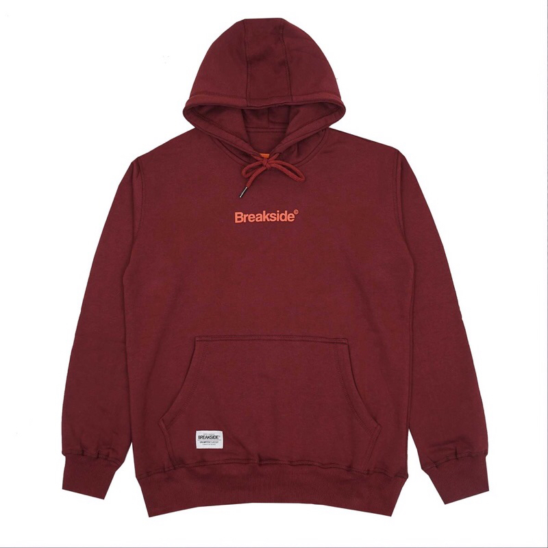 Breakside Hoodie Hidden - Maroon