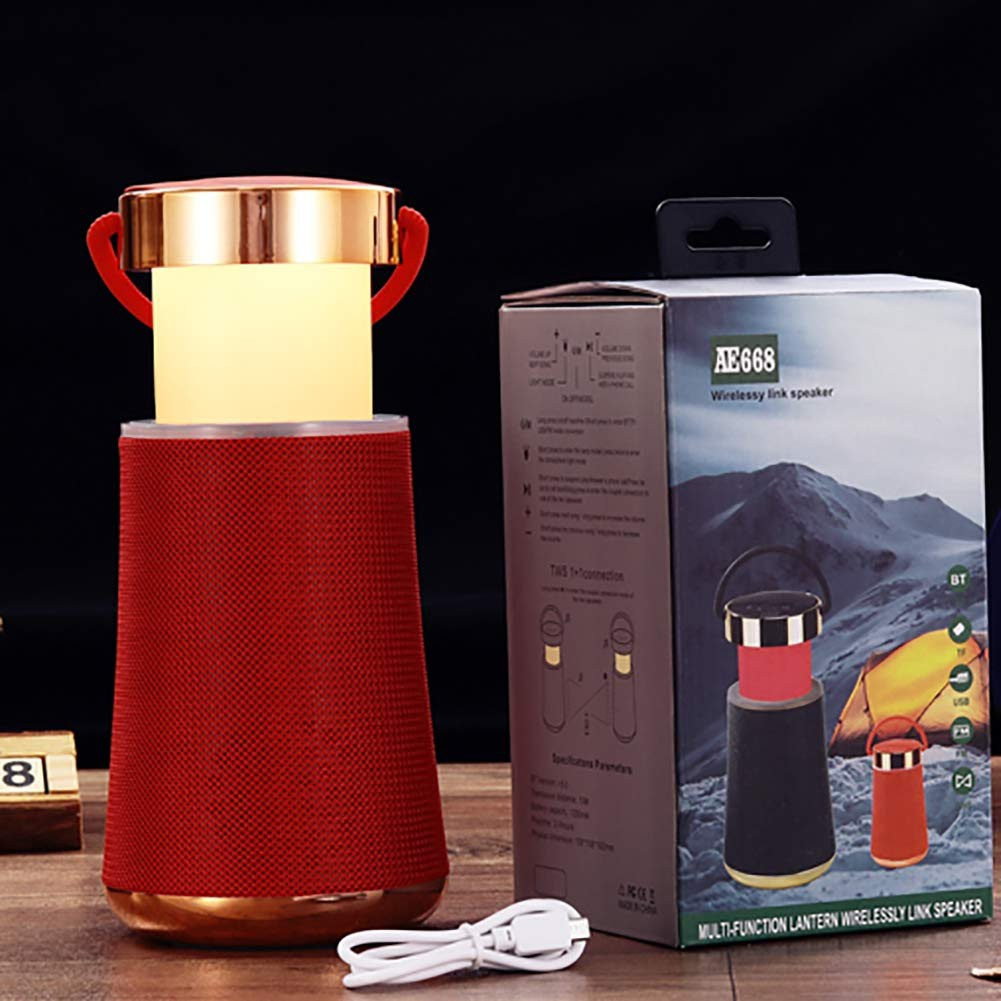 [ Speaker ] Lantern Style Link Bluetooth Speaker AE668
