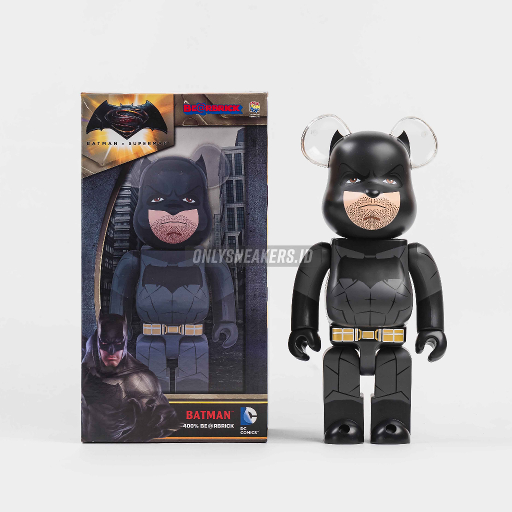 BEARBRICK X BATMAN BLACK 400%