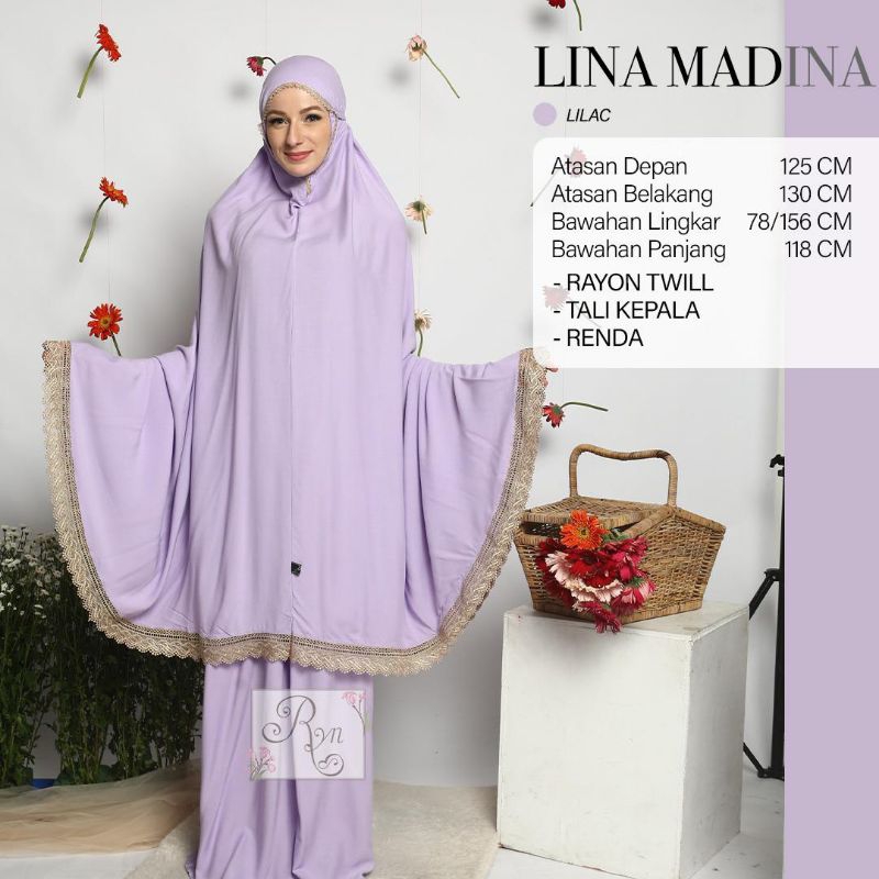 Mukena Rayon Twill Polos