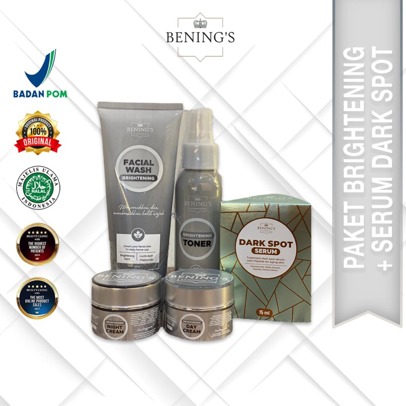 paket brightening + serum dark spot