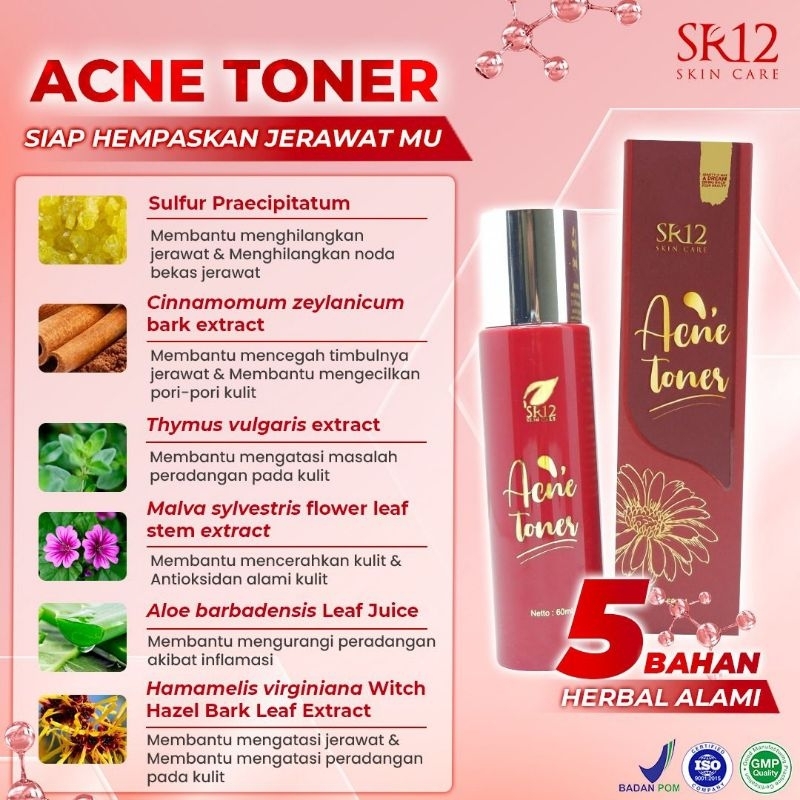 Acne Toner Premium SR12