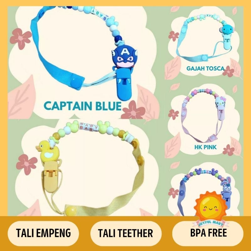 Tali Empeng Teether Bayi Karakter